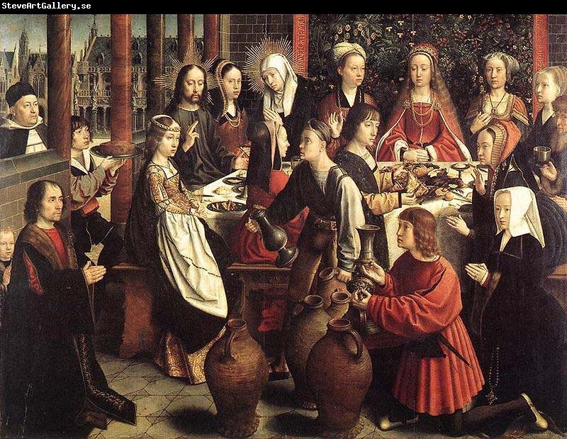 Gerard David The marriage at Cana